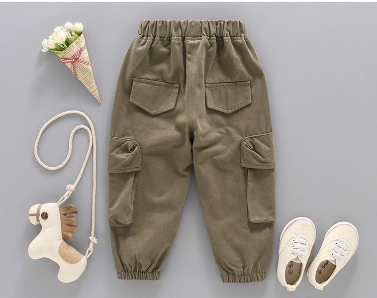Boys' Solid Color Overalls Boys' Solid Color Overalls